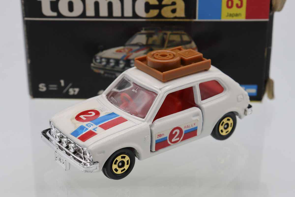 ミニカーショップ ケンボックス トミカ 黒箱☆83☆ホンダ