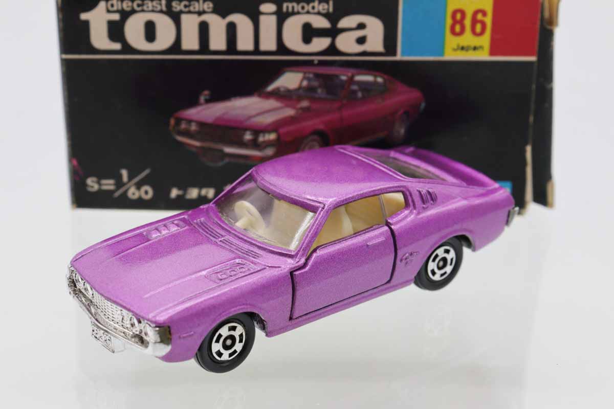 ミニカーショップ ケンボックス トミカ 黒箱☆86☆トヨタセリカ