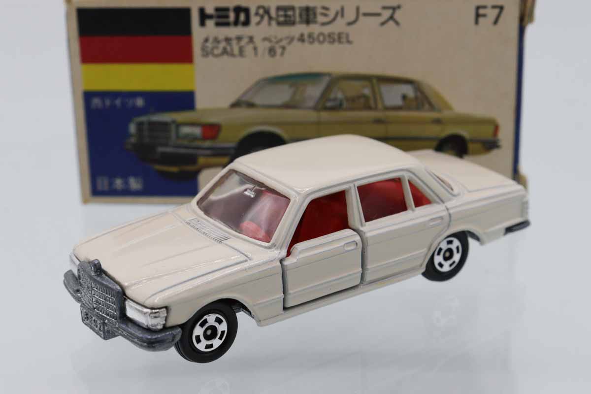ミニカーショップ ケンボックス トミカ 黒箱☆F7☆メルセデス