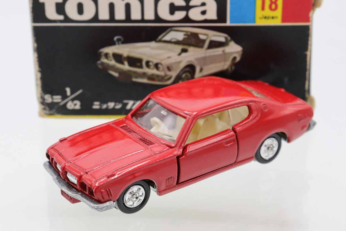 ミニカーショップ ケンボックス トミカ 黒箱☆18☆日産ブルー