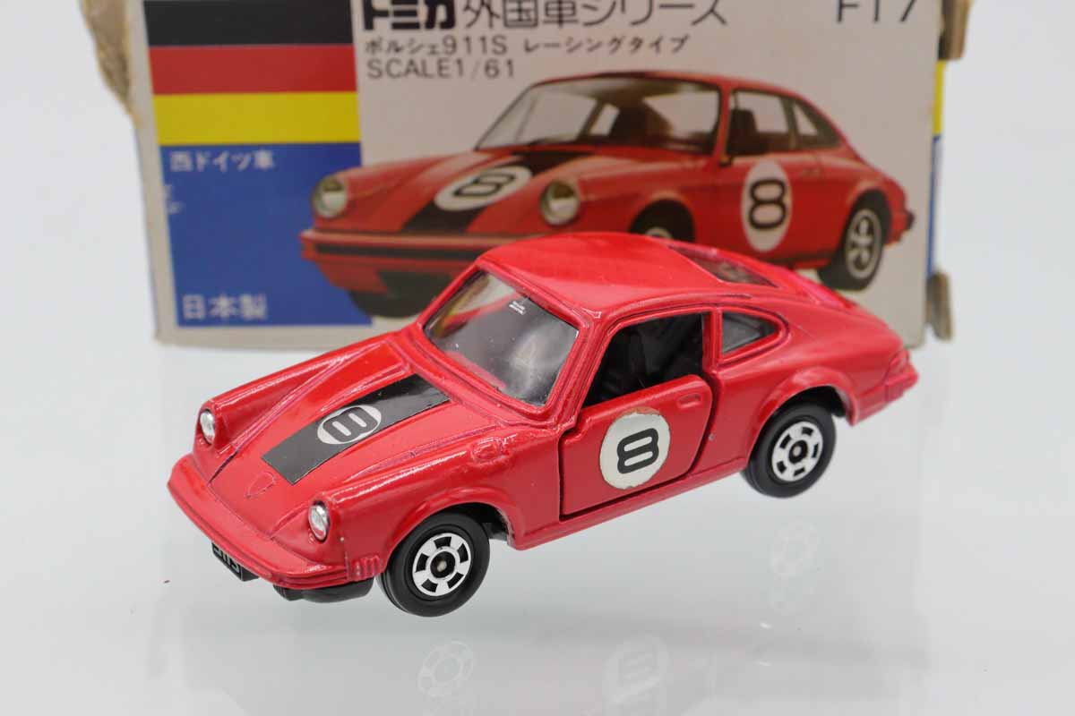 ミニカーショップ ケンボックス トミカ 青箱☆F3☆ポルシェ911S
