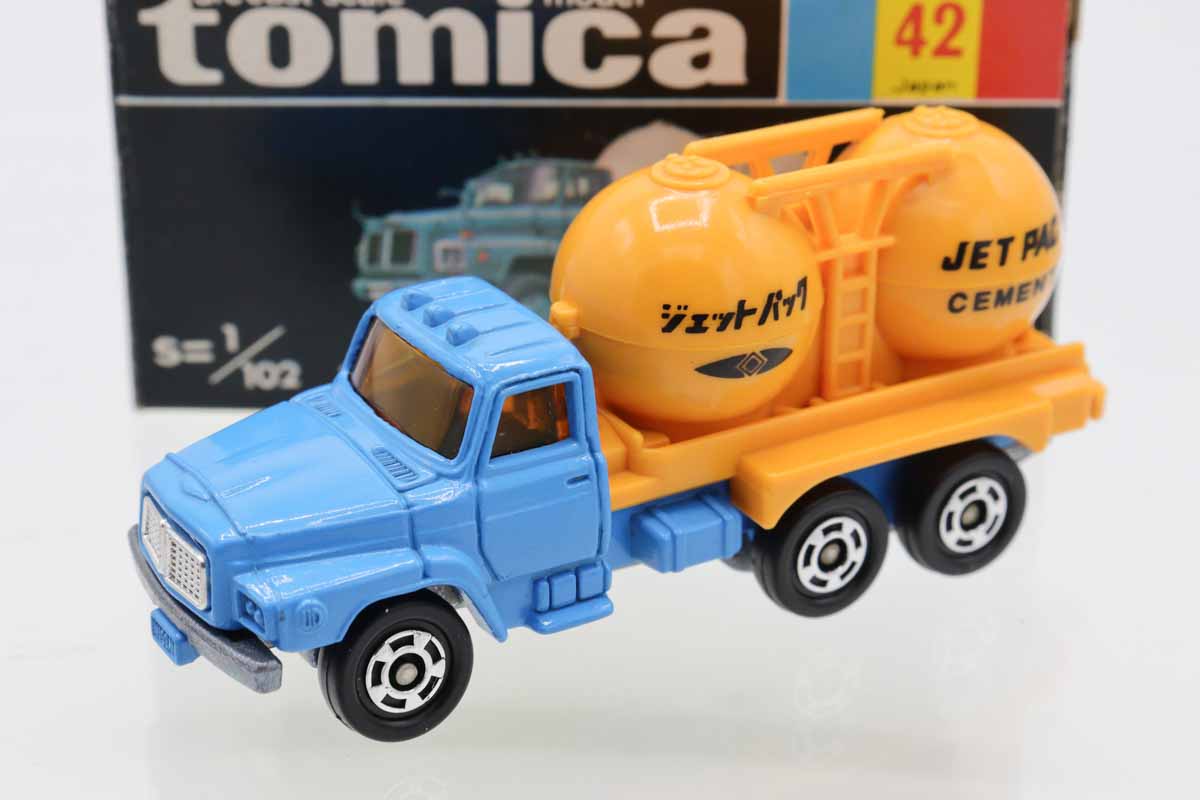 黒箱トミカ 42 日産ディーゼルジェットパック 美品 日本製