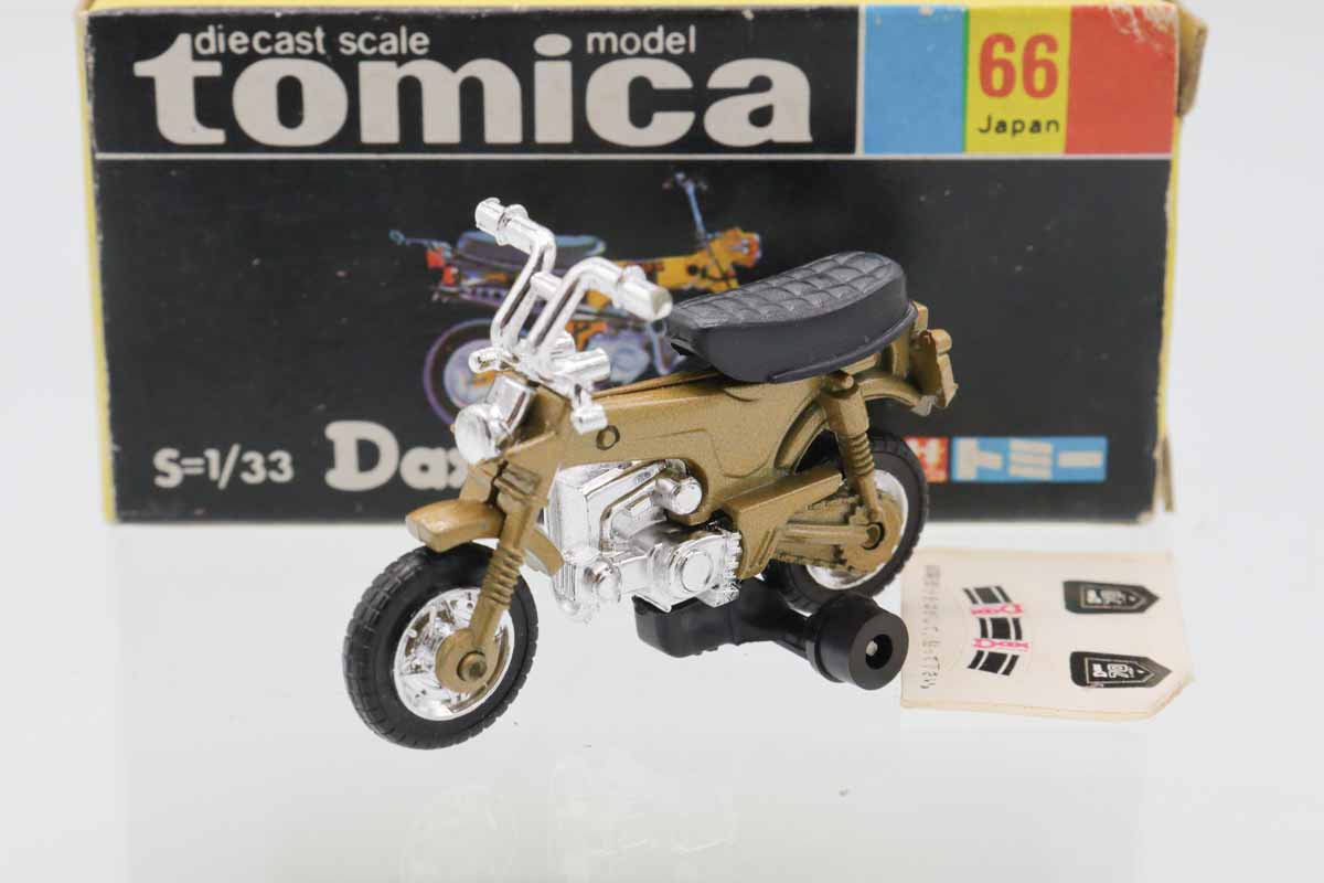 トミカ　ホンダ　ダックスホンダ　ミニカー ミニカーショップ ケンボックス トミカ 黒箱☆66☆ホンダ