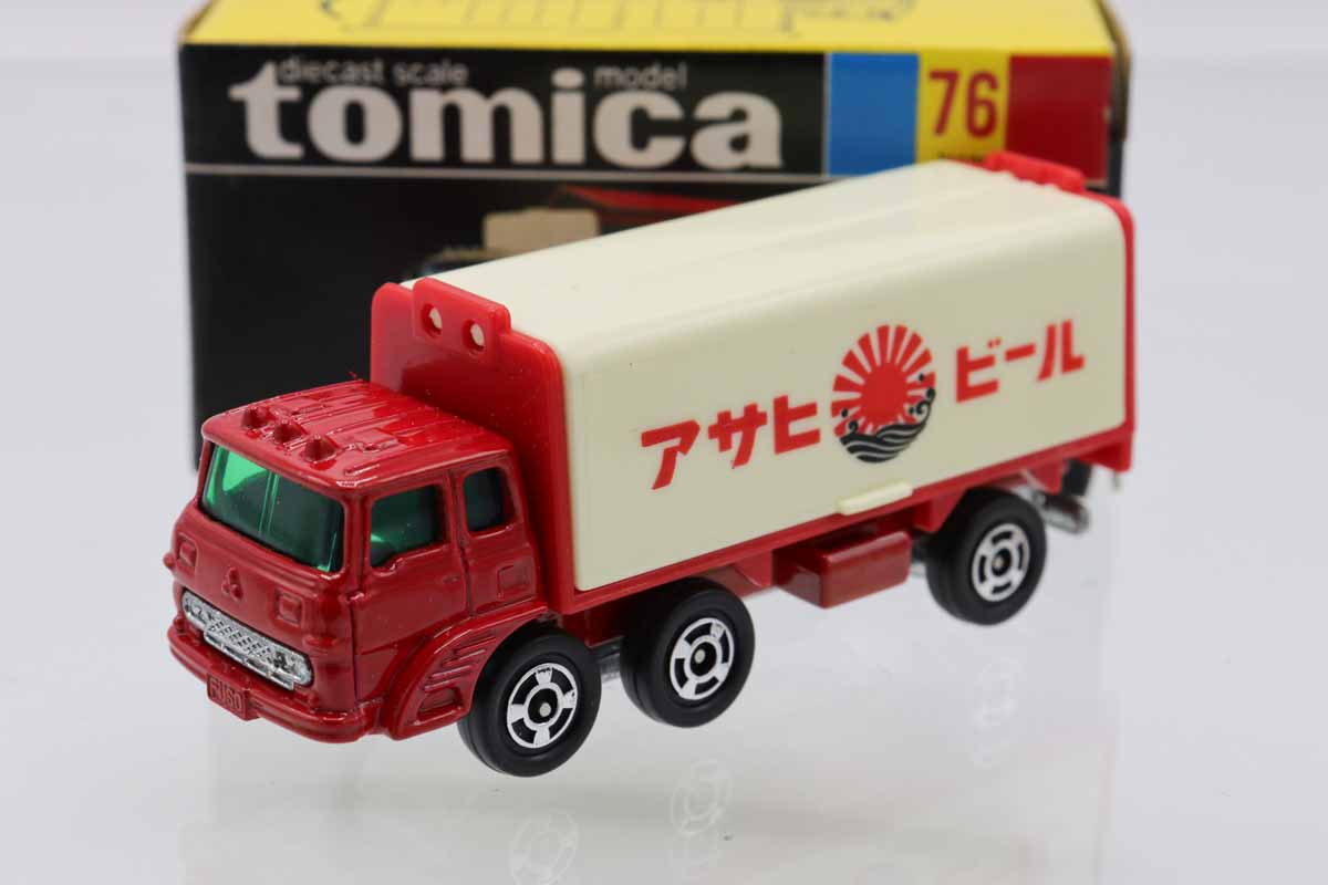 トミカ　三菱ふそう　ウィングルーフトラック　アサヒビール　三ツ矢サイダー トミカ ふそう ウィングルーフ アサヒビール 三ツ矢サイダー