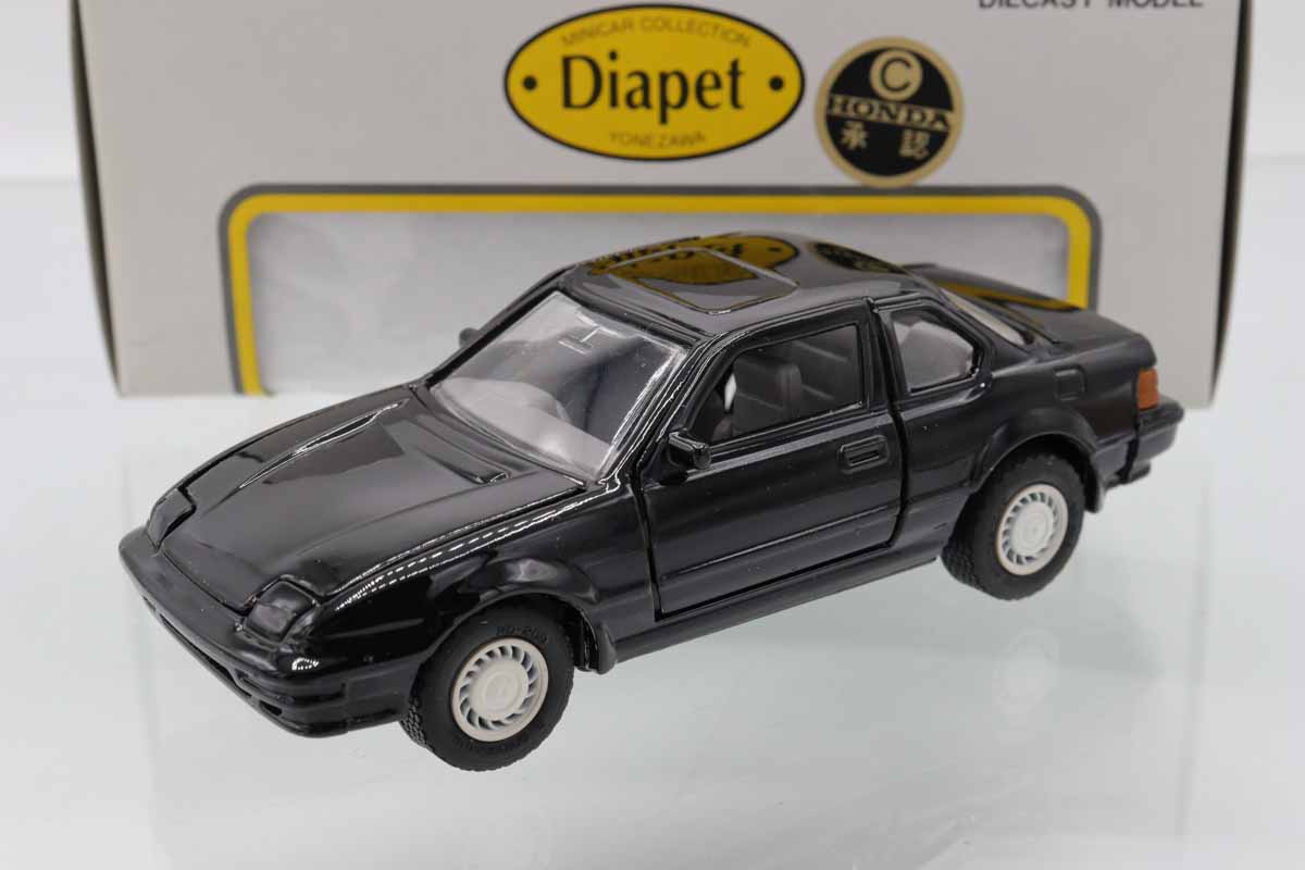 ホンダ プレリュード ミニカー 黒 ミニカーショップ ケンボックス ダイヤぺット☆SV-20☆ホンダ