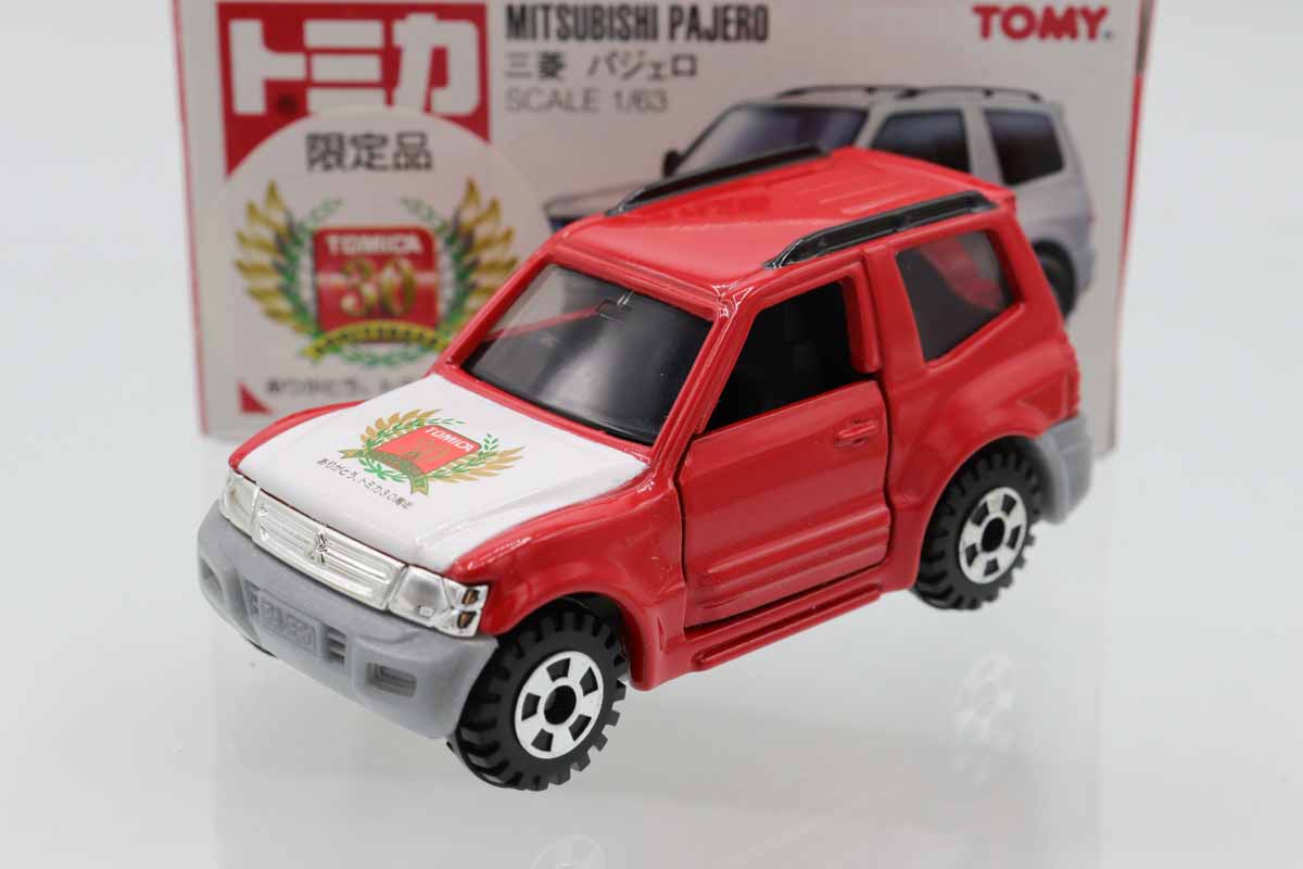 トミカ　ミニカー　三菱パジェロ　ビッグフット　廃盤　絶版　日本製　赤箱　2セット トミカ ミニカー 三菱パジェロ ビッグフット 廃盤 絶版 日本製