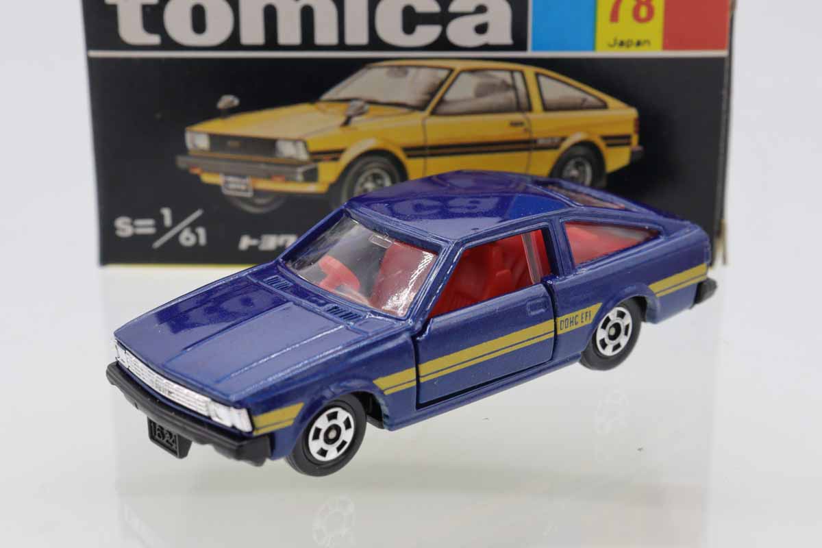 トミカ黒箱 NO.78　トヨタ カローラ レビン ミニカーショップ ケンボックス トミカ 黒箱☆78☆トヨタ