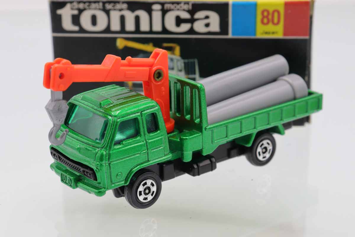 (3701)トミカ 黒箱 日本製 UD コンドル クレーン付 カーゴ トラック 3701)トミカ 黒箱 日本製 UD コンドル クレーン付 カーゴ