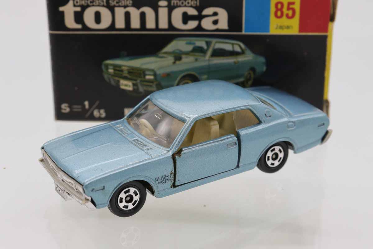 トミカ 日本製 黒箱 85-1 ニッサン グロリア 2000GX 試作品 ミニカーショップ ケンボックス トミカ 黒箱☆85☆日産グロリア