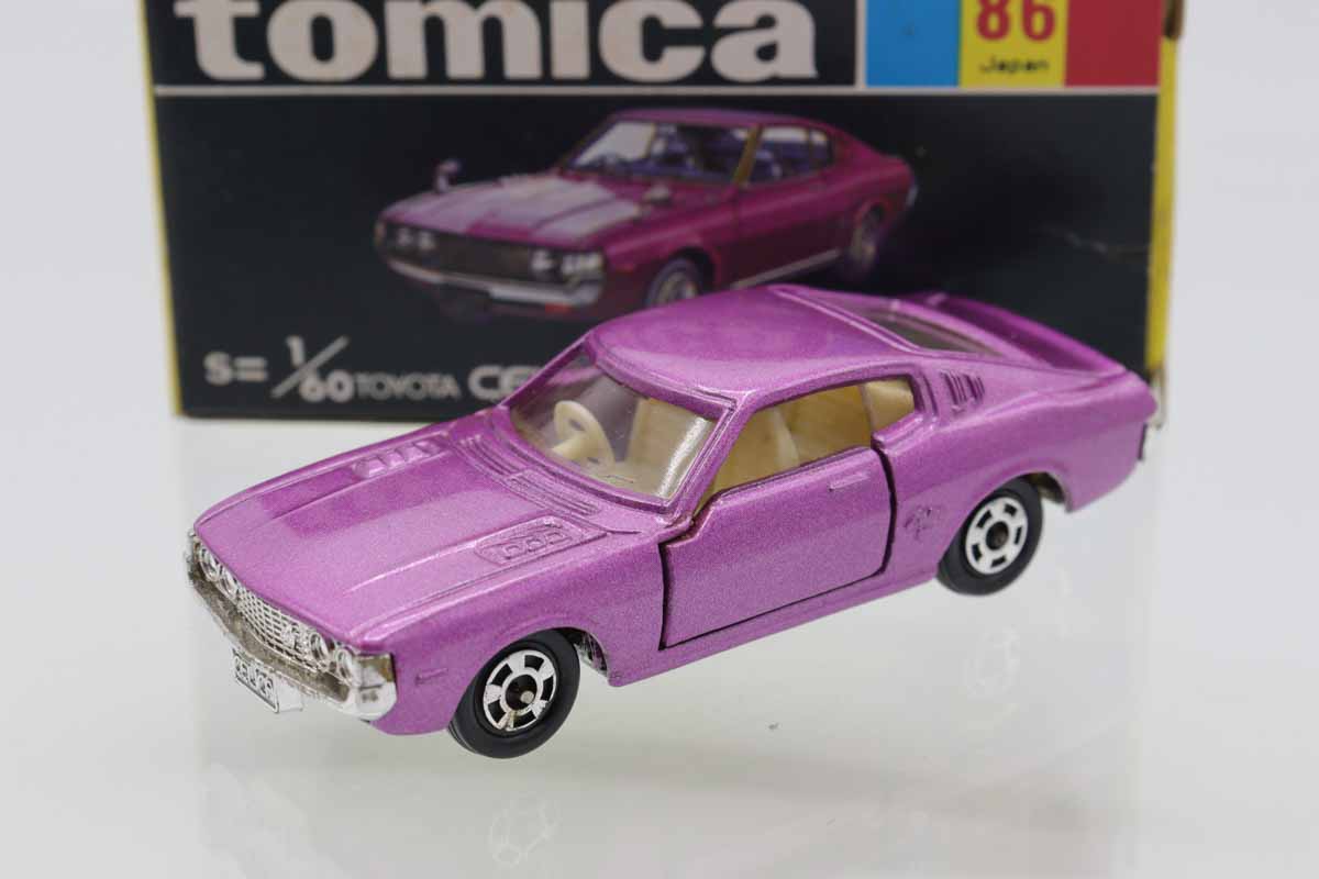 ミニカーショップ ケンボックス トミカ 黒箱☆86☆トヨタセリカ