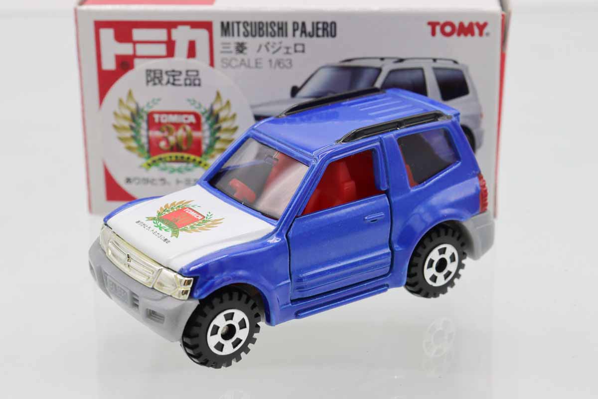 【5台セット】トミカ　赤箱　パジェロ　各種 ミニカーショップ ケンボックス トミカ 赤箱☆30☆三菱パジェロ