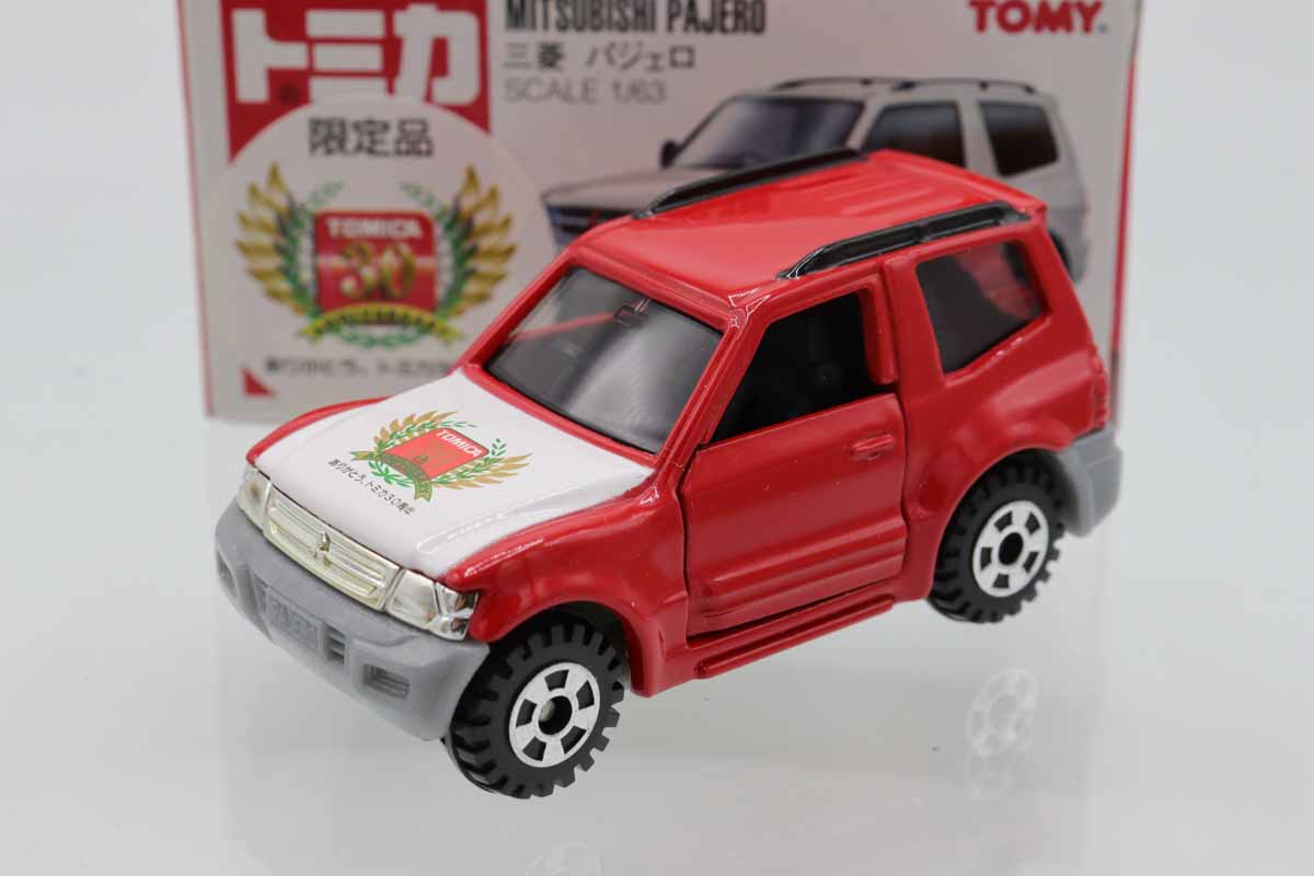 トミカ　ミニカー　三菱パジェロ　ビッグフット　廃盤　絶版　日本製　赤箱　2セット トミカ ミニカー 三菱パジェロ ビッグフット 廃盤 絶版 日本製