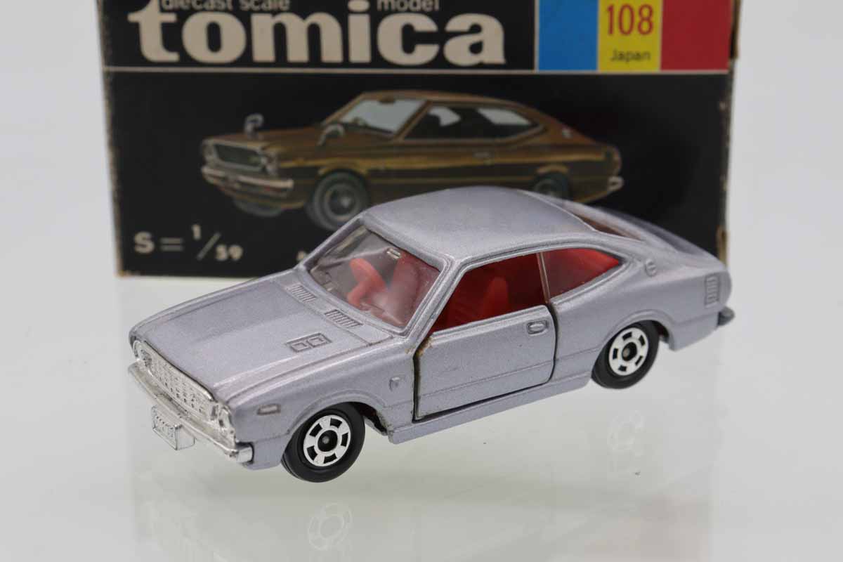 トミカ黒箱日本製No.108トヨタカローラ30レビン 黒箱トミカNo.108-1日本製トヨタカローラ30レビン/Black Box