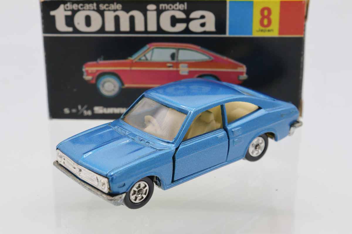 ミニカーショップ ケンボックス トミカ 黒箱☆8☆日産サニー1200