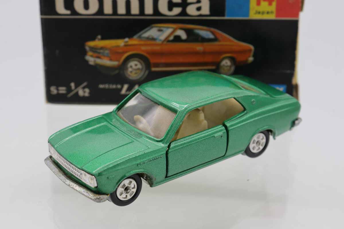 トミカ 14-1-2 日産 ローレル 2000GX 1Dホイール 黒箱 ミニカーショップ ケンボックス トミカ 黒箱☆14☆日産ローレル
