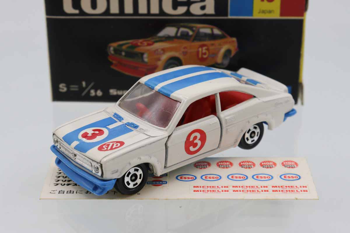 トミカ 黒箱　日産サニークーペGX 日本製　1Eホイール ミニカーショップ ケンボックス トミカ 黒箱☆8-1-1☆日産サニー