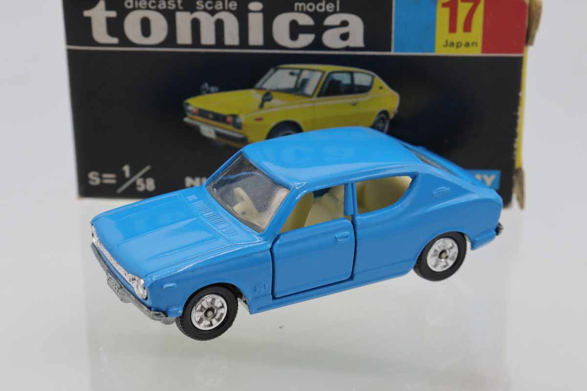 ミニカーショップ ケンボックス トミカ 黒箱☆17☆日産チェリー X-1