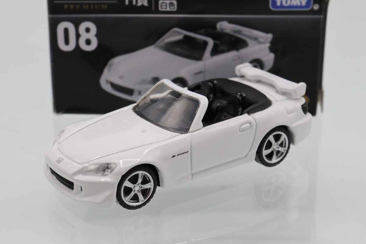 TP トミカくじ S2000 改  白 tomicaくじ 08 H賞 ホンダ S2000 TYPE S(白色) | 朝比奈武弘の