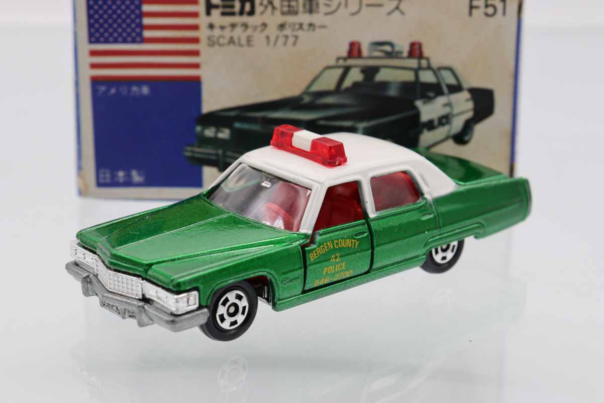ミニカーショップ ケンボックス トミカ 青箱☆F51☆キャデラック