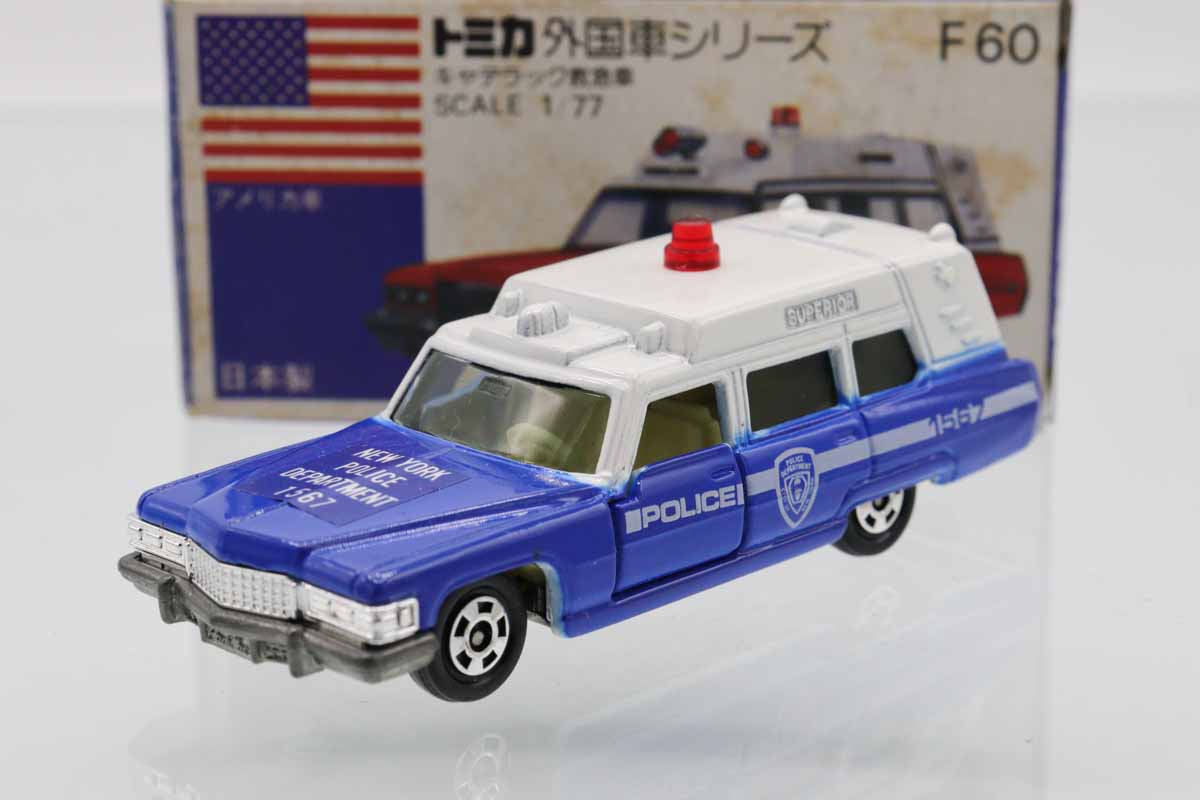 ミニカーショップ ケンボックス トミカ 青箱☆F60☆キャデラック