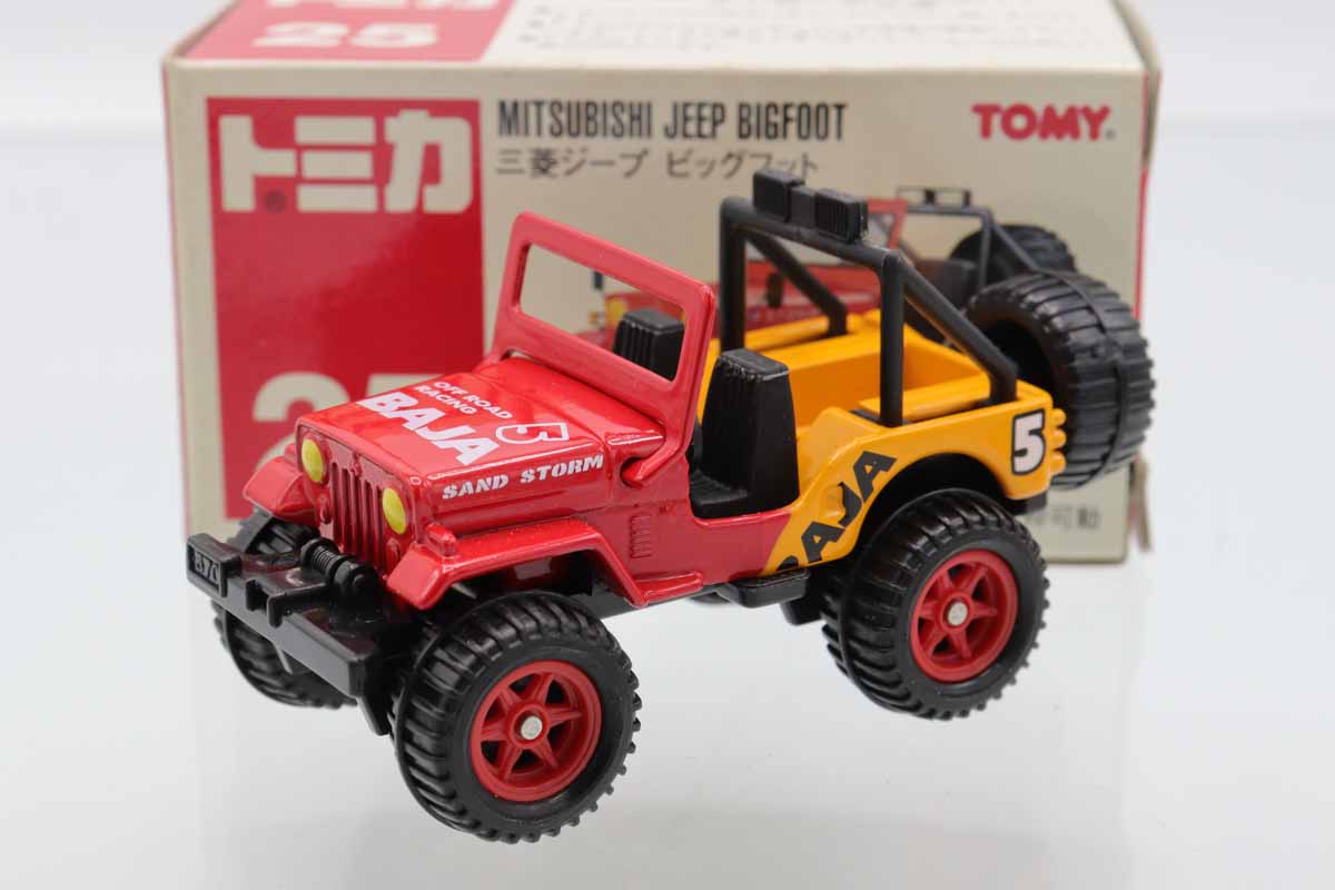 (未使用･未開封品)　PUPPY(初回限定盤B) df5ndr3 ミニカーショップ ケンボックス トミカ 赤箱☆25☆三菱ジープ