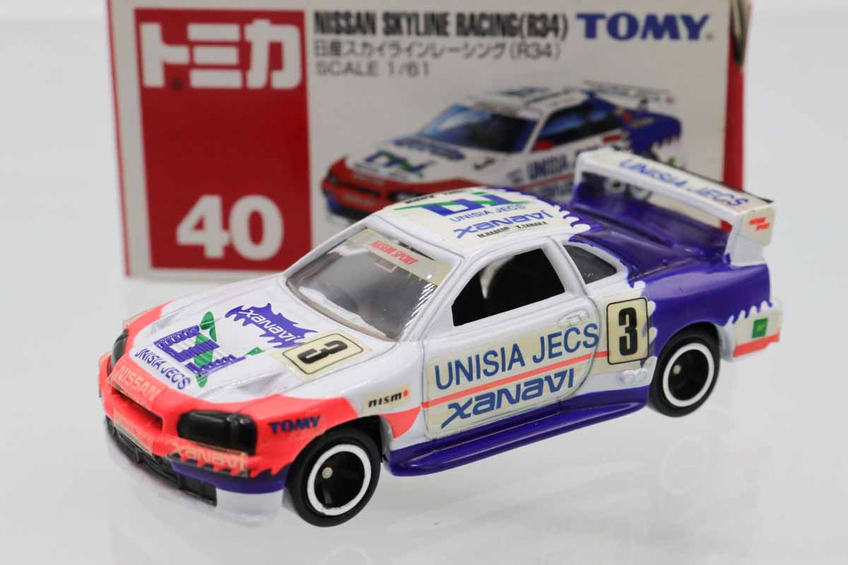 ミニカーショップ ケンボックス トミカ 赤箱☆40☆日産