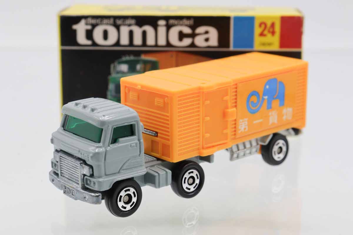 トミカ 日野 セミトレーラ パネルバン 第一貨物 ミニカーショップ ケンボックス トミカ 黒箱☆24☆日野