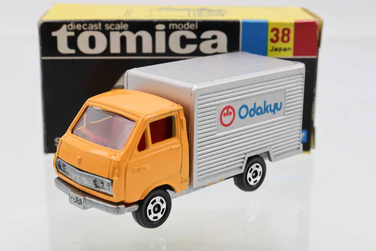 トミカ黒箱　小田急　ハイエース冷凍車　日本製 ミニカーショップ ケンボックス トミカ 黒箱☆38☆トヨタ