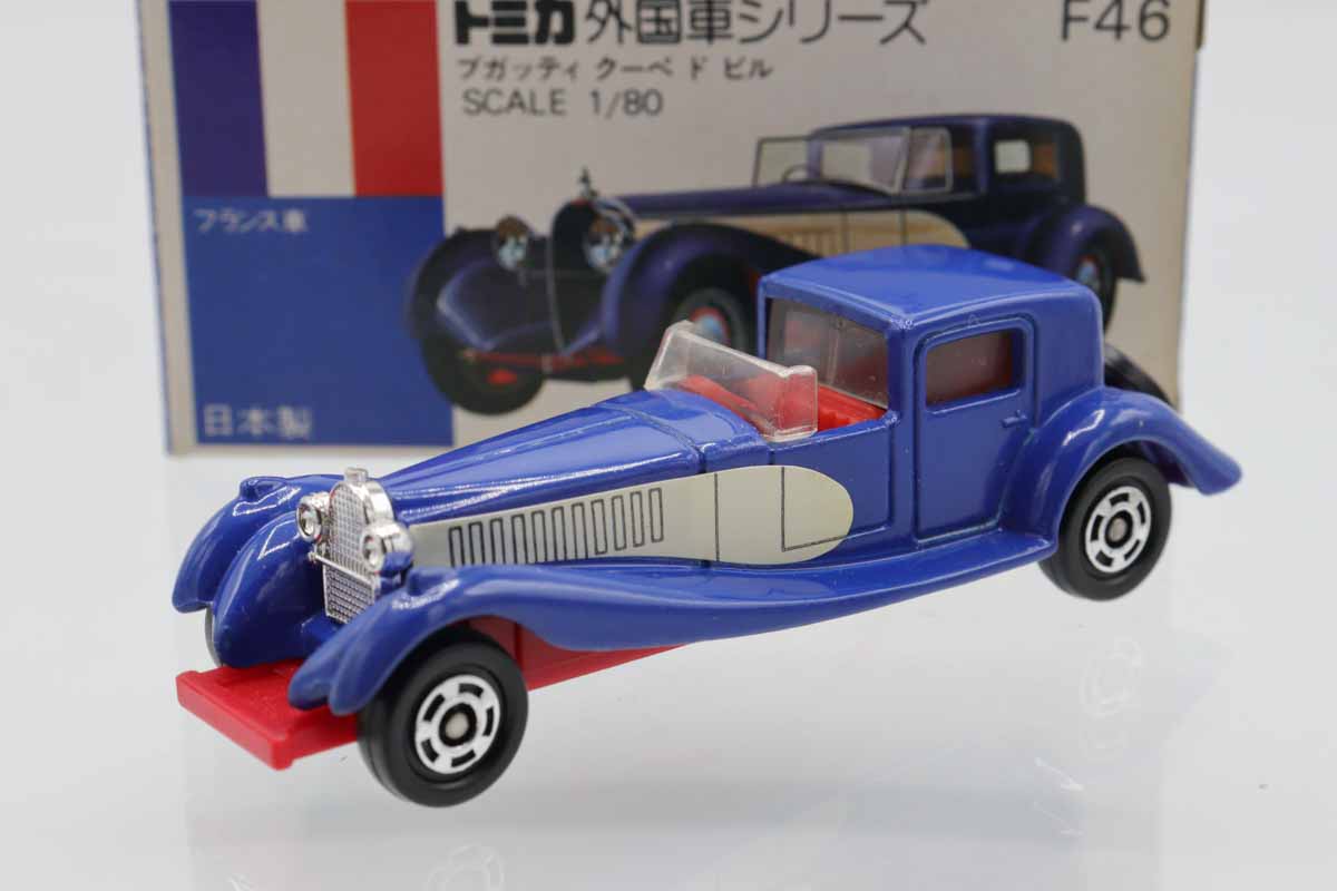 トミカ ブガッティ クーペデビル 1978年製 日本製 トミカミニカー 日本製 ブガッティ クーペデビル - メルカリ