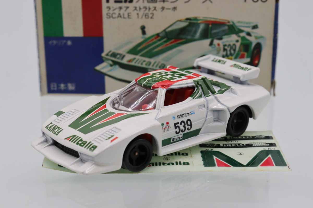 トミカ 青箱 F66-1-7 ランチア ストラトス ターボ トミカ 日本製 青箱 F66-1-4 ランチアストラトス ターボ