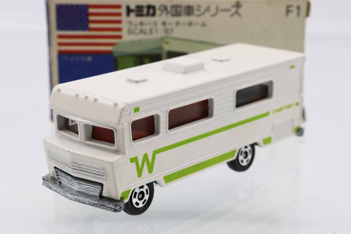 トミカ 青箱 ヴィネバコモーターホーム【1Eホイール】 トミカ 青箱 ヴィネバコモーターホーム【1Eホイール】 - メルカリ