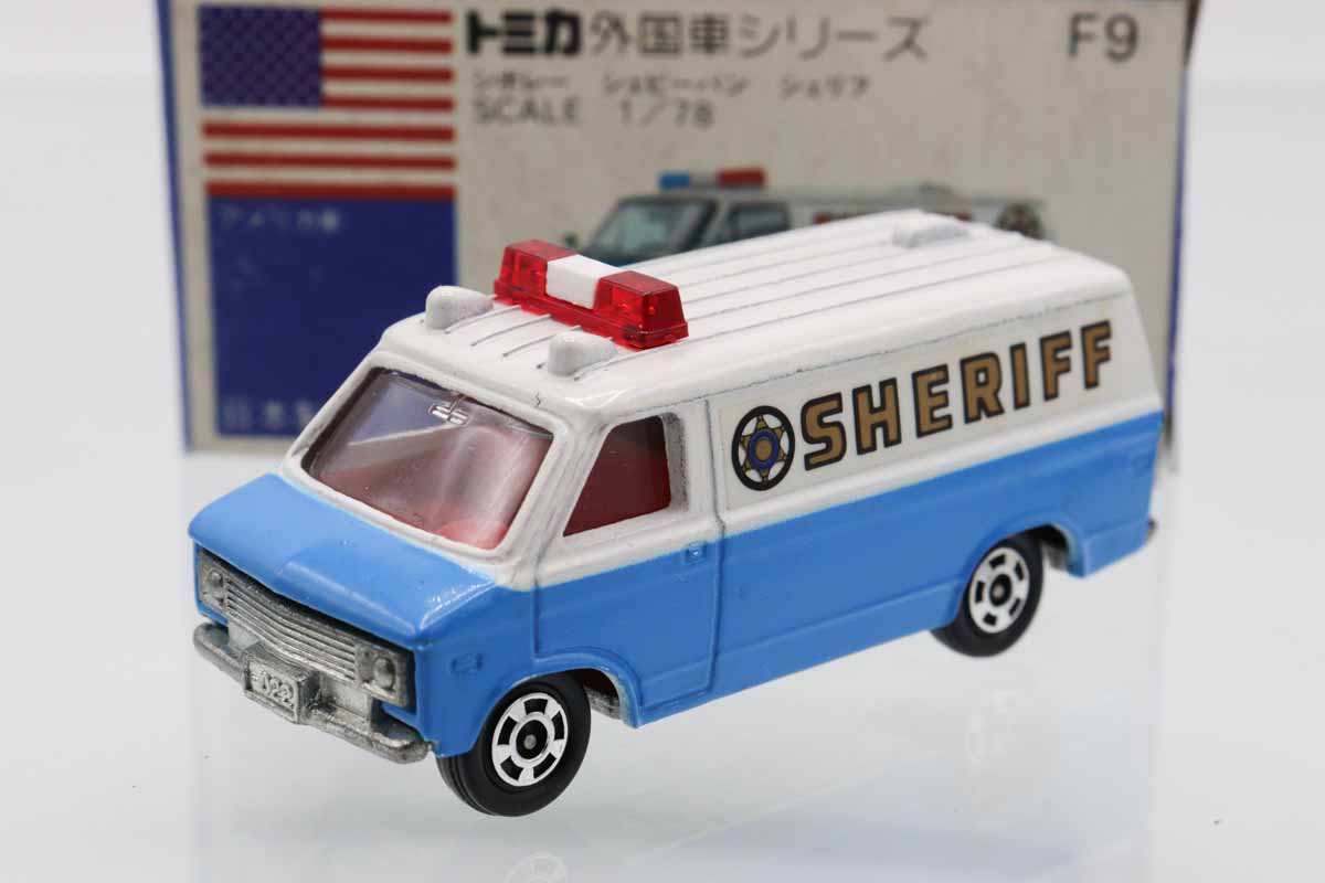 ミニカーショップ ケンボックス トミカ 青箱☆F9☆シボレー