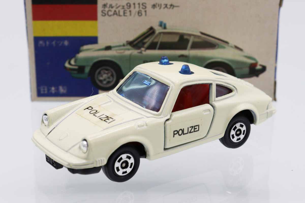 トミカ ポルシェ 911S 日本製 ガリバー特注 ポルシェカレラカップジャパン ミニカーショップ ケンボックス トミカ 青箱☆F16☆ポルシェ911S