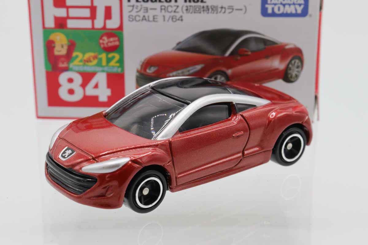 ミニカーショップ ケンボックス トミカ 赤箱☆84☆プジョーRCZ