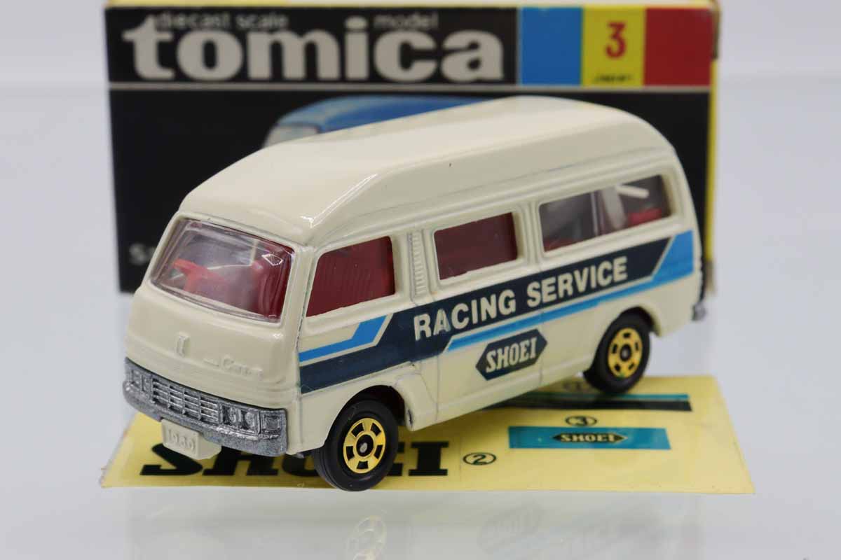 トミカ 日産キャラバン ハイルーフバン 日本製2種まとめ ミニカーショップ ケンボックス トミカ 黒箱☆3☆日産キャラバン