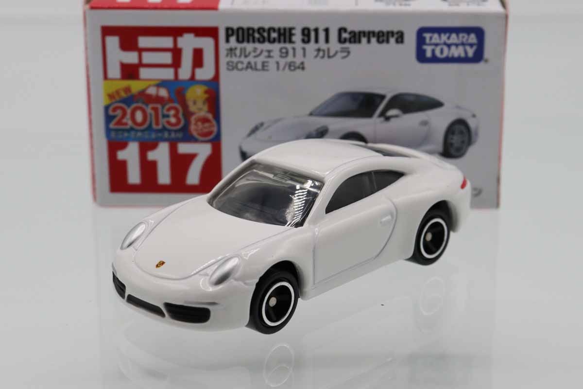 ミニカーショップ ケンボックス トミカ 赤箱☆117☆ポルシェ911