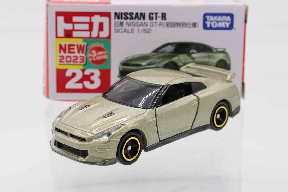 ミニカーショップ ケンボックス トミカ 赤箱☆23☆日産GT-R(初回