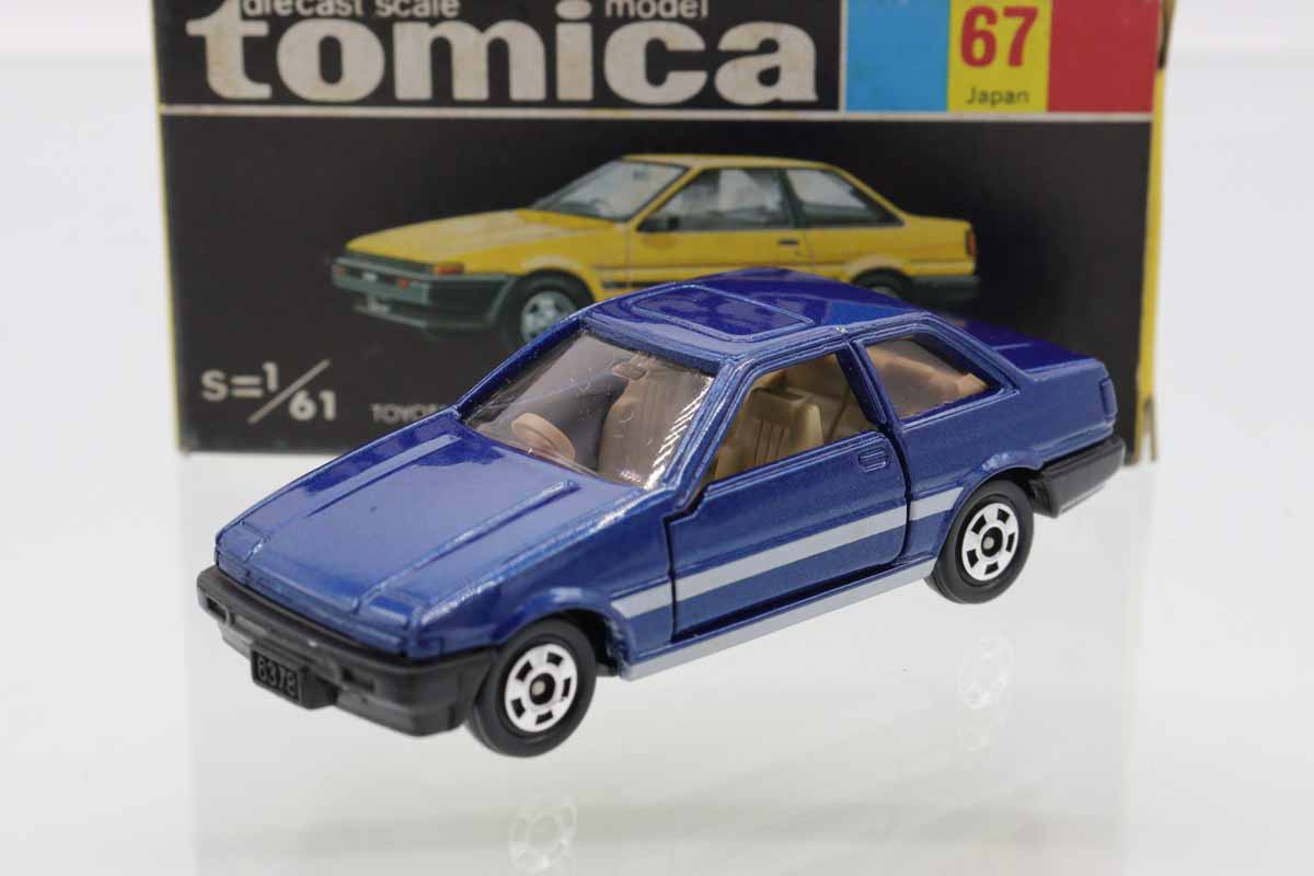 トミカ黒箱 スプリンタートレノ スーパーギフト ミニカーショップ ケンボックス トミカ 黒箱☆67☆トヨタ