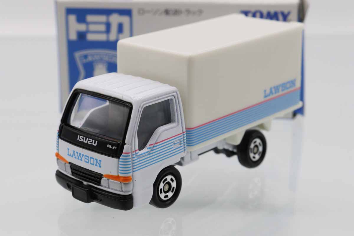 トミカ いすゞ エルフ 原運輸特注 配送トラック トミカ No.34 いすゞ エルフ 箱｜トミカシリーズ No.1～No.120