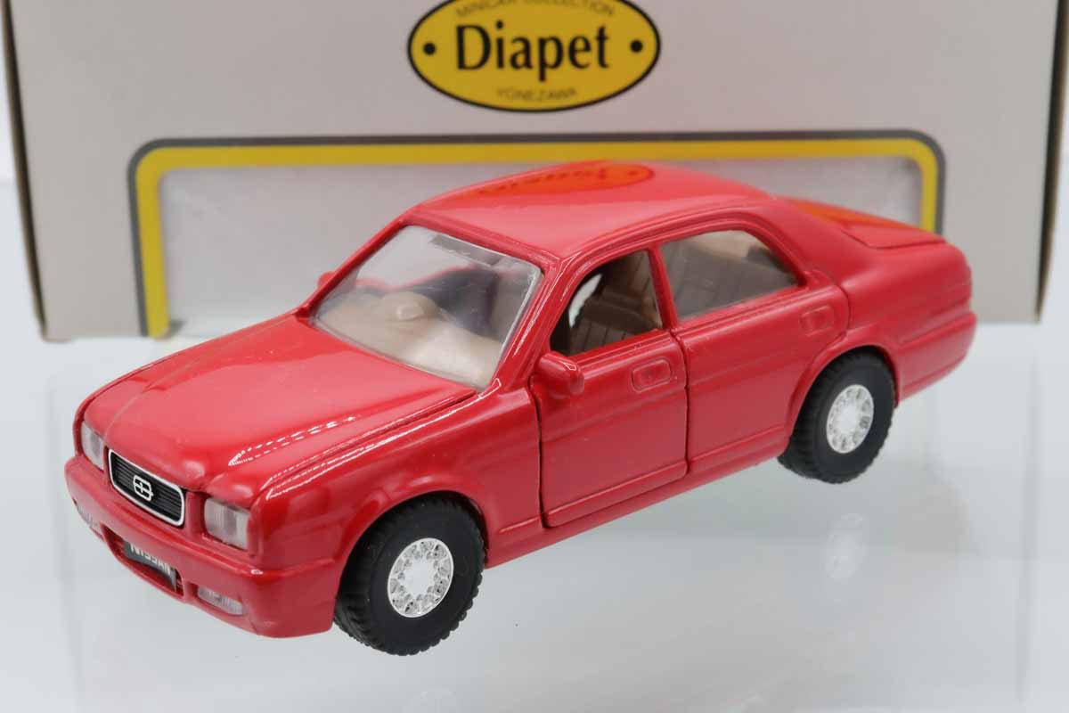 手錠付き赤いミニカー ミニカーショップ ケンボックス ダイヤペット☆SV-31☆日産