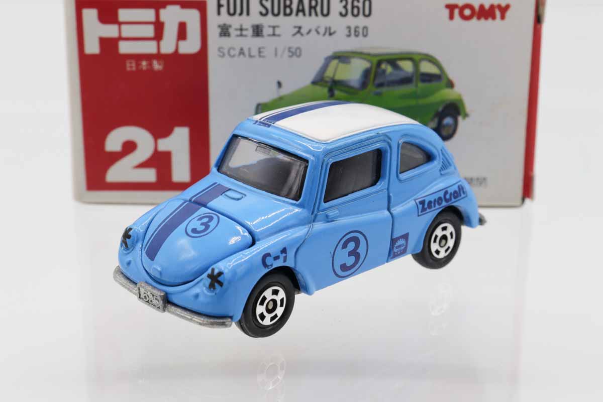 ミニカーショップ ケンボックス トミカ 赤箱(日本製)☆21☆富士