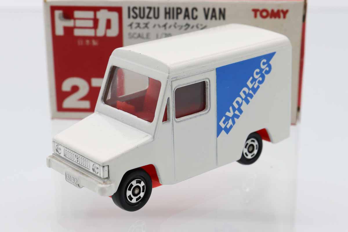 hkr様 リクエスト確認用　 トミカ　いすゞ　ハイパックバン　ミニカー ミニカーショップ ケンボックス トミカ 赤箱(日本製)☆27