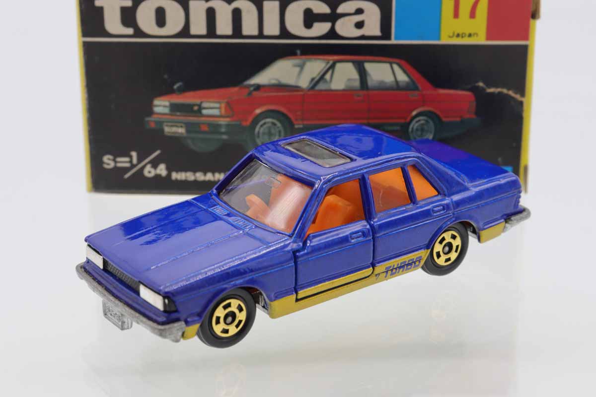 ミニカーショップ ケンボックス トミカ 黒箱☆17☆日産ブルー