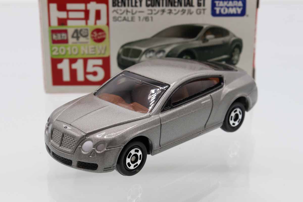 ミニカーショップ ケンボックス トミカ 赤箱☆115☆ベントレー