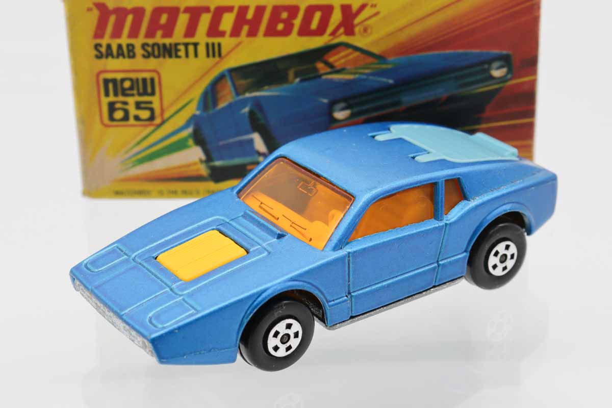Ken まとめ買い3品の出品 ミニカーショップ ケンボックス マッチボックス☆65☆SAAB SONELL III