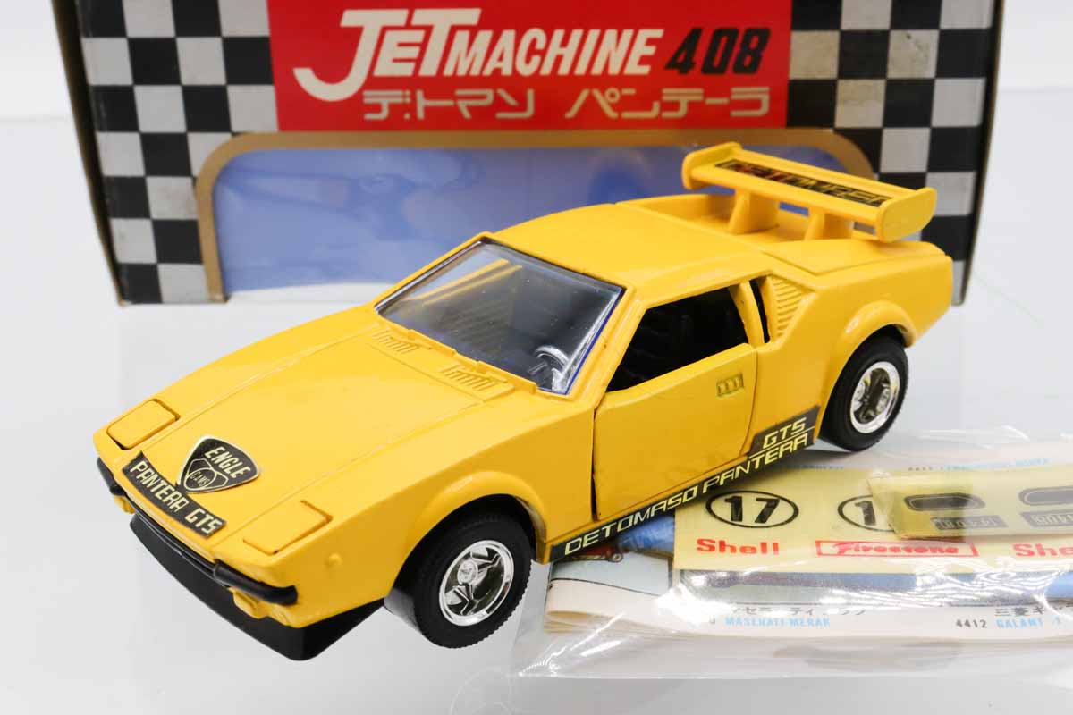 昭和レトロミニカー　デ・トマソ・パンテーラ ミニカーショップ ケンボックス シンセイ☆408☆デトマソパンテーラ