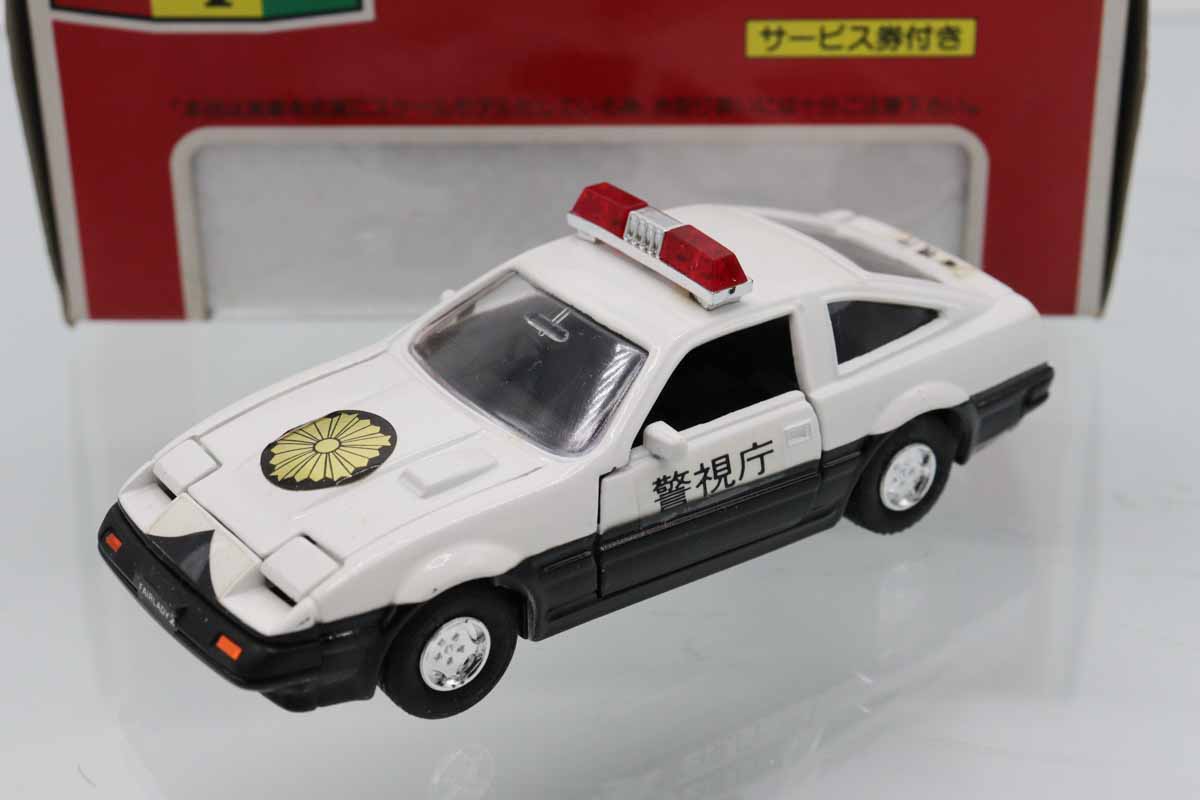 ダイヤペット日産フェアレディパトロールカー ミニカーショップ ケンボックス ダイヤペット☆P-6☆日産ニュー