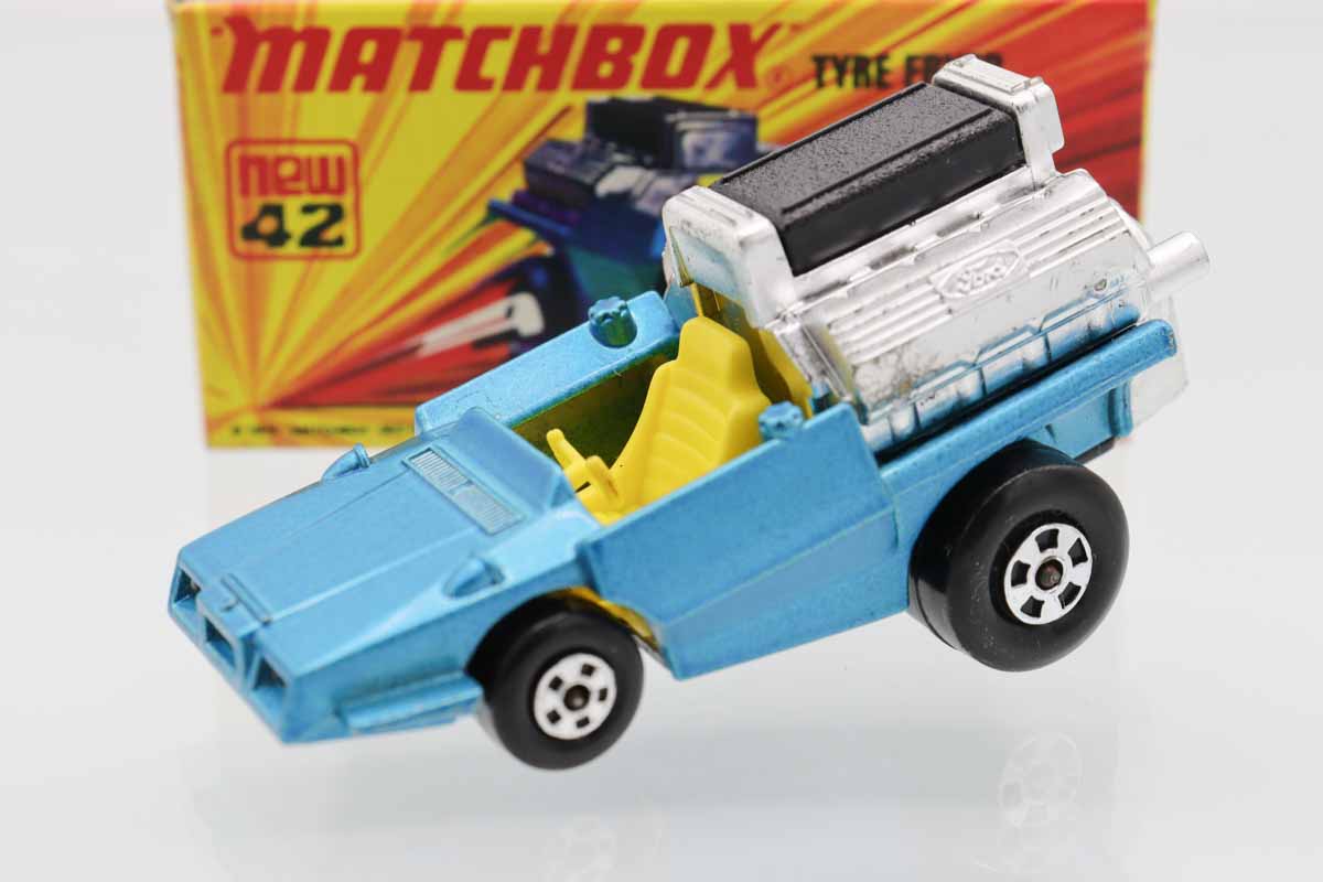 ミニカーショップ ケンボックス マッチボックス☆42☆タイヤフライヤー