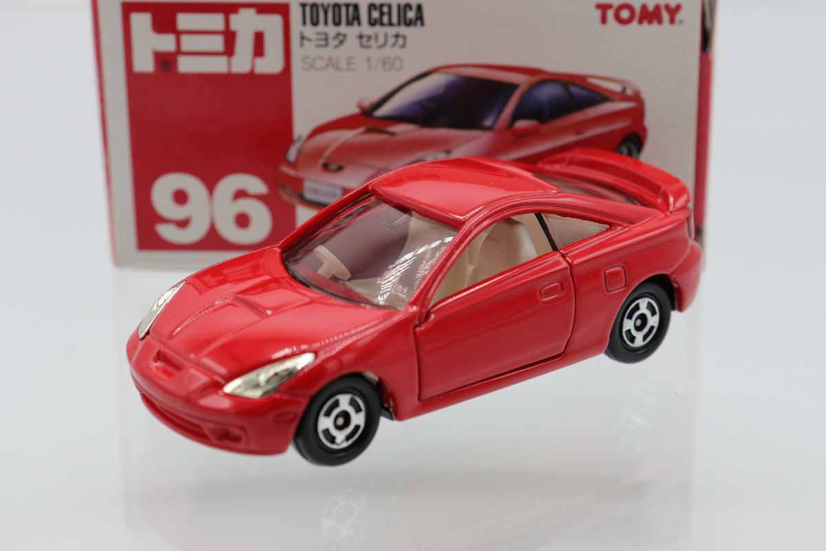 ミニカーショップ ケンボックス トミカ 赤箱☆96☆トヨタセリカ(赤