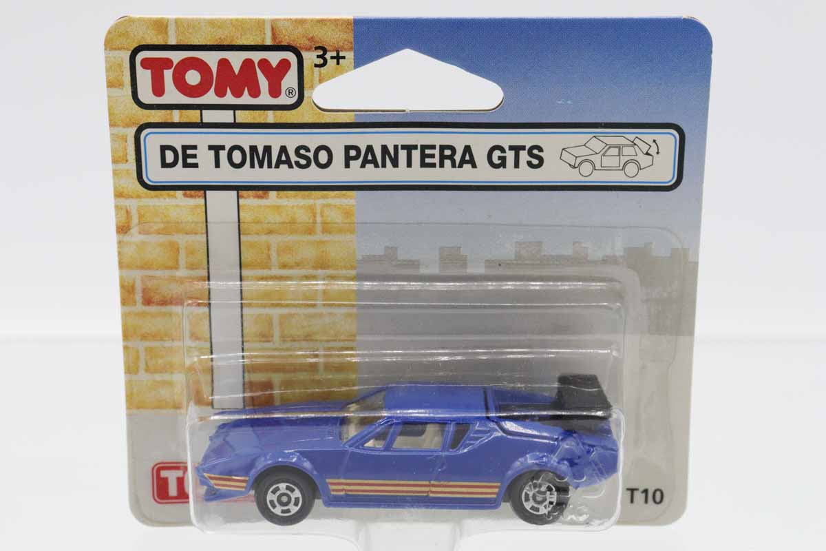 ミニカーショップ ケンボックス トミカ 赤箱デトマソパンテーラ GTS(青